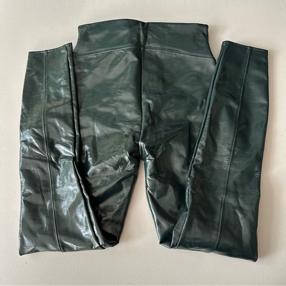 NWT SPANX Faux Leather Leggings Small Regular - Picture 7 of 10